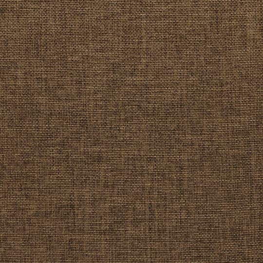 Chocolate Brown Polyester Linen